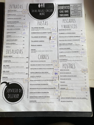 Restaurant “Lo del Negro y Jaque” - Playa Verde