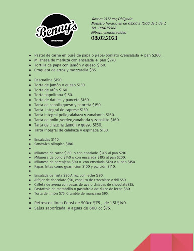 Benny's Montevideo Café Rotisería Almuerzo y Desayuno - Montevideo