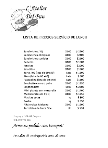 Panadería L'atelier del Pan