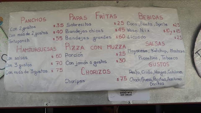 Opinii despre Puesto de Comida Ambulante "Lo de Mario y Carla" în San Carlos - Gastronomía y hostelería