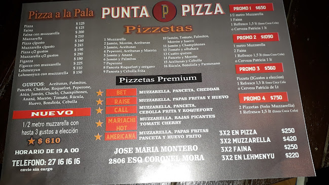 Opinii despre Punta Pizza în Montevideo - Gastronomía y hostelería