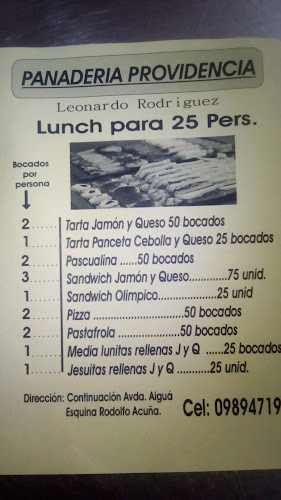 Opinii despre Panadería Providencia în Maldonado - Gastronomía y hostelería