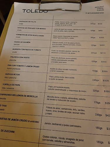 Opinii despre Toledo Bar de Tapas în Montevideo - Gastronomía y hostelería