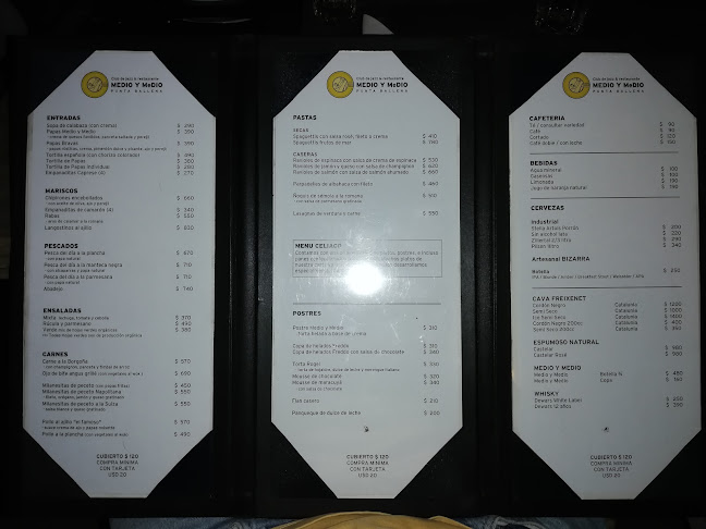 Comentarii opinii despre Medio y Medio