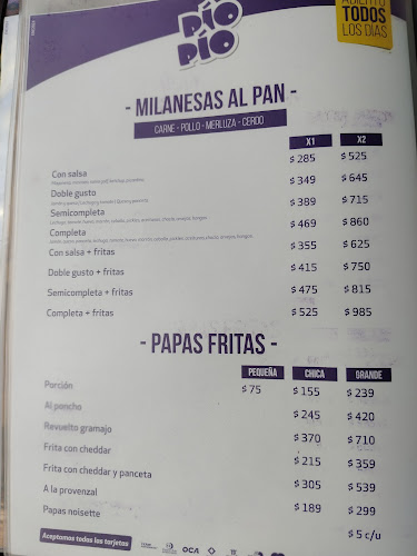 Opinii despre Pío Pío în Paysandú - Gastronomía y hostelería