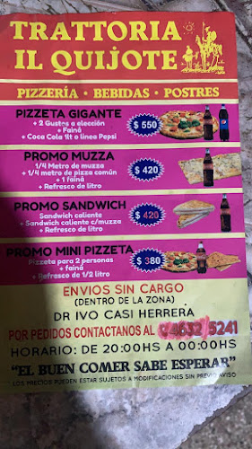 Opinii despre Restaurante Il quijote în Tacuarembó - Gastronomía y hostelería