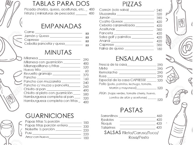 Sabores de la colonia