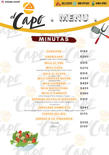 Opinii despre El Capo în Sarandí Grande - Gastronomía y hostelería