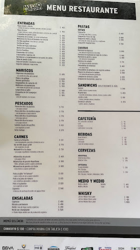 Opinii despre Medio y Medio în Punta Ballena - Gastronomía y hostelería