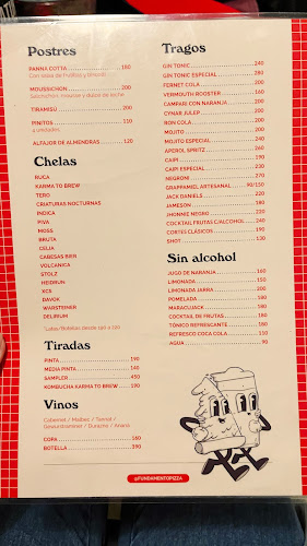 Fundamento Pizza Cordón