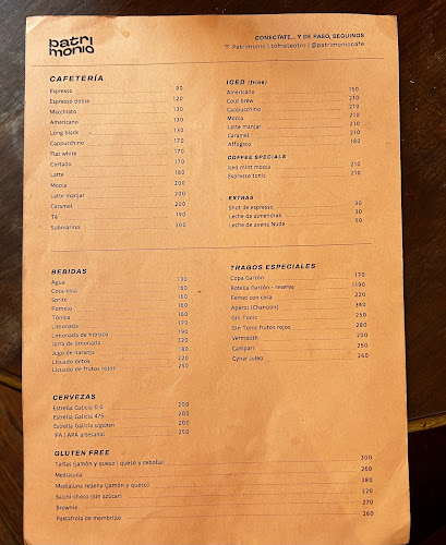 Patrimonio café - Gastronomía y hostelería