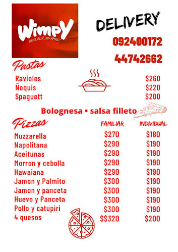 Opinii despre Wimpy în Chuy - Gastronomía y hostelería